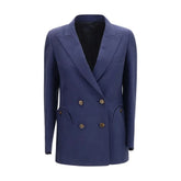 Blazé Milano Blue Linen Blazer - II/M