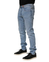 Blend Light Blue Twister Low Waist Slim Fit Men Denim Jeans - Jeans