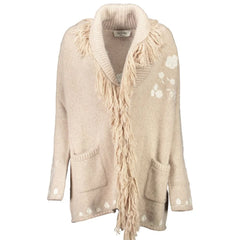 Blugirl Beige Wool Sweater - XL - Cardigans