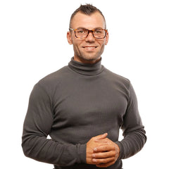 BMW Brown Men Optical Frames - Eyeglasses