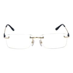 BMW Gold Men Glasses Frame - Eyeglasses