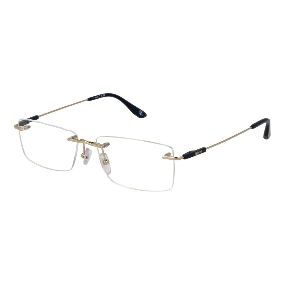 BMW Gold Men Glasses Frame - Eyeglasses