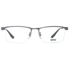 BMW Gray Men Glasses Frame - Eyeglasses
