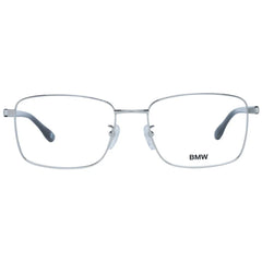 BMW Silver Men Glasses Frame - Eyeglasses