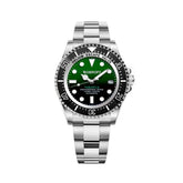 Bobroff Silver Stainless Steel Sport Watch