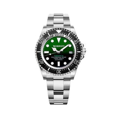 Bobroff Silver Stainless Steel Sport Watch
