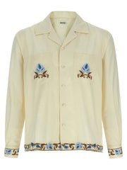 BODE Beige Cotton Blouse