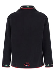 BODE Blue Wool Full-Length Jacket - XL