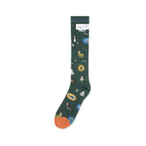 Bonne Maison North Pole patterned Socks - Knee Socks