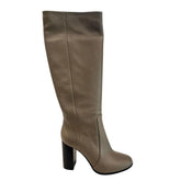 Borbonese Brown Leather Women Boot - EU37/US7