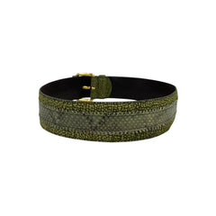 Borbonese Green Genuine Leather Women Belt - UNI