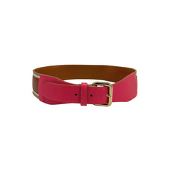Borbonese Pink Genuine Leather Women Belt - UNI