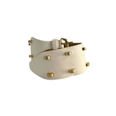 Borbonese White Genuine Leather Women Belt - UNI