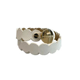 Borbonese White Genuine Leather Women Belt - UNI