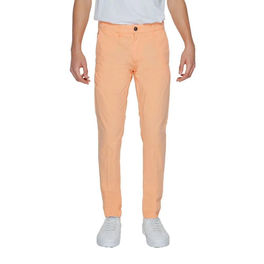 Borghese Orange Cotton Pant