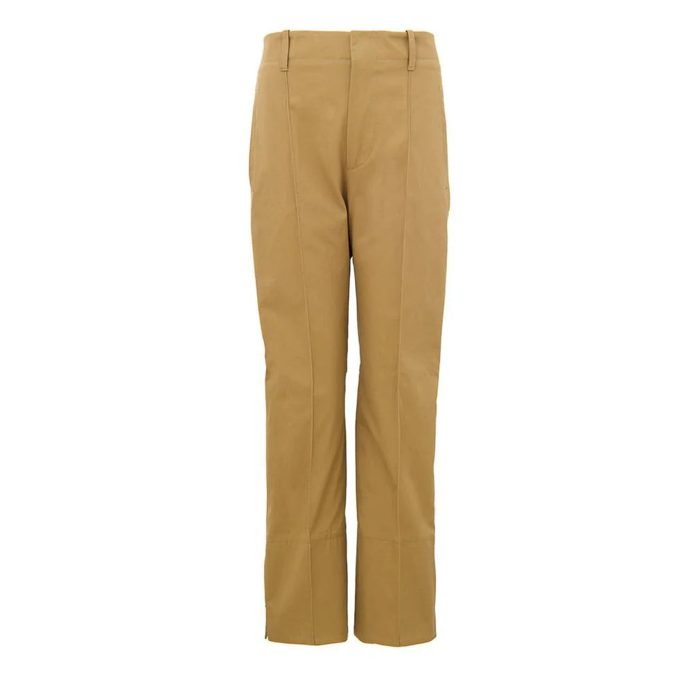 Bottega Veneta Beige Cotton Pant - IT38|XS - Trousers
