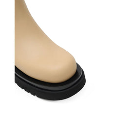 Bottega Veneta Beige Leather Boot - EU39/US9
