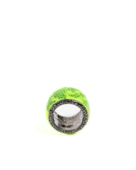 Bottega Veneta Bicolor Metal Ring - EU63 | US11