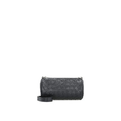 Bottega Veneta Black Calfskin Shoulder Bag