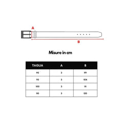 Bottega Veneta Black Leather Belt - Belts