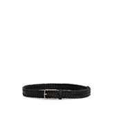 Bottega Veneta Black Leather Belt - Belts