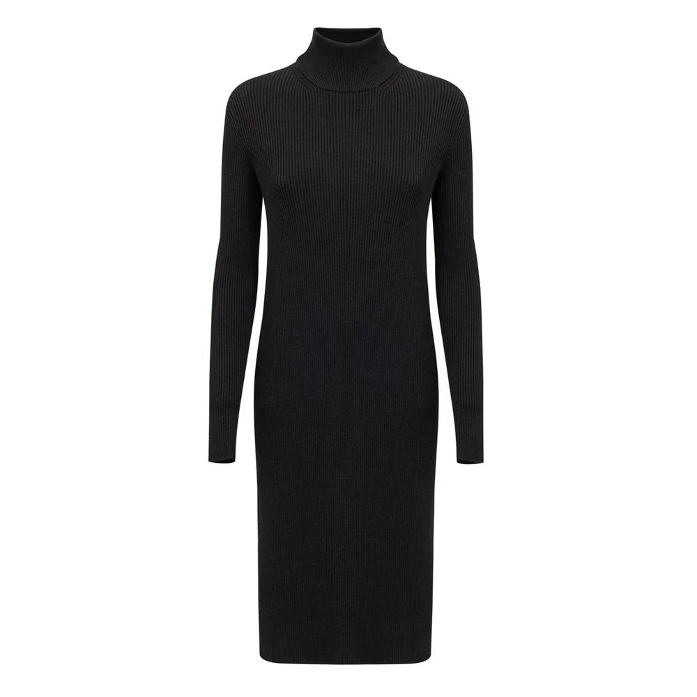 Bottega Veneta Black Wool Long - XS - Dresses