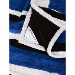 Bottega Veneta Blue Cotton Beach Towel - Beach Towels