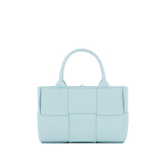 Bottega Veneta Blue Lamb Leather Tote Bag