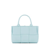 Bottega Veneta Blue Lamb Leather Tote Bag