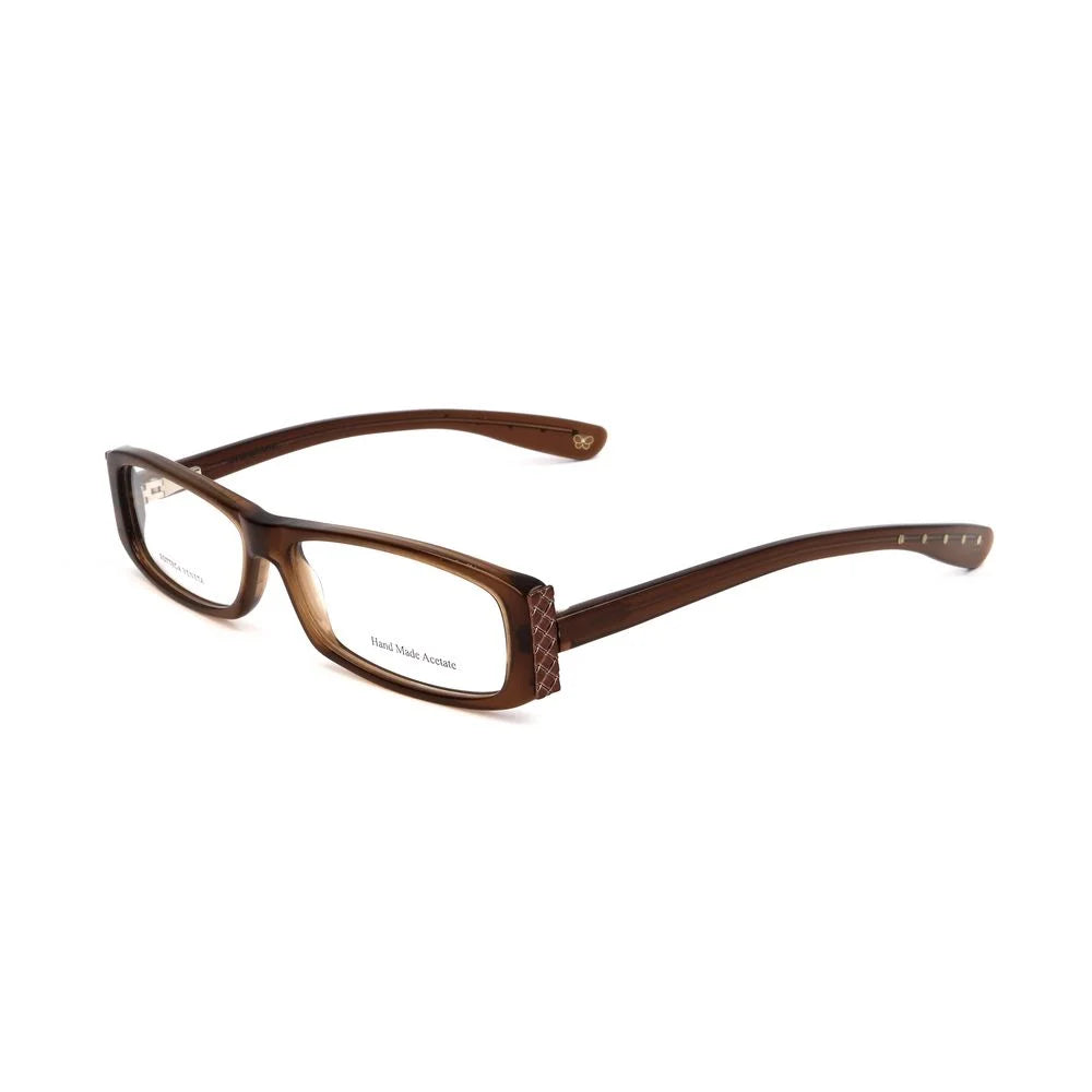 Bottega Veneta Brown Acetate Frames - Eyeglasses