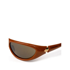 Bottega Veneta Brown Acetate Sunglass - Sunglasses