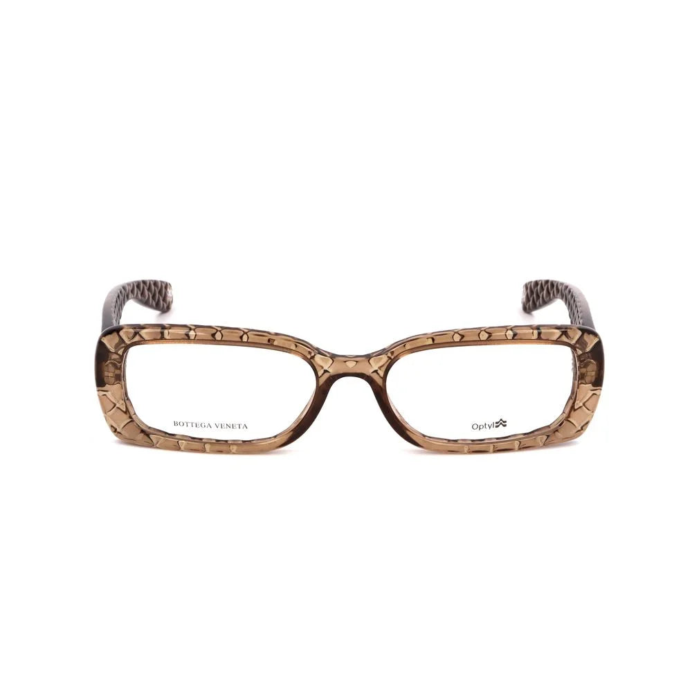 Bottega Veneta Brown Plastic Frames - Eyeglasses