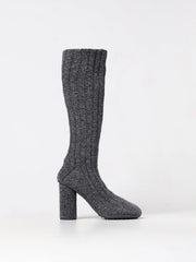 Bottega Veneta Gray Wool Over The Knee - EU37/US7