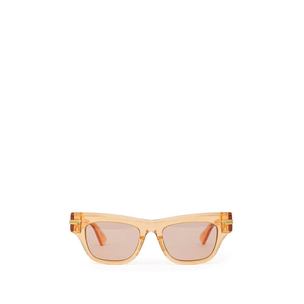 Bottega Veneta Orange Acetate Sunglass - Sunglasses