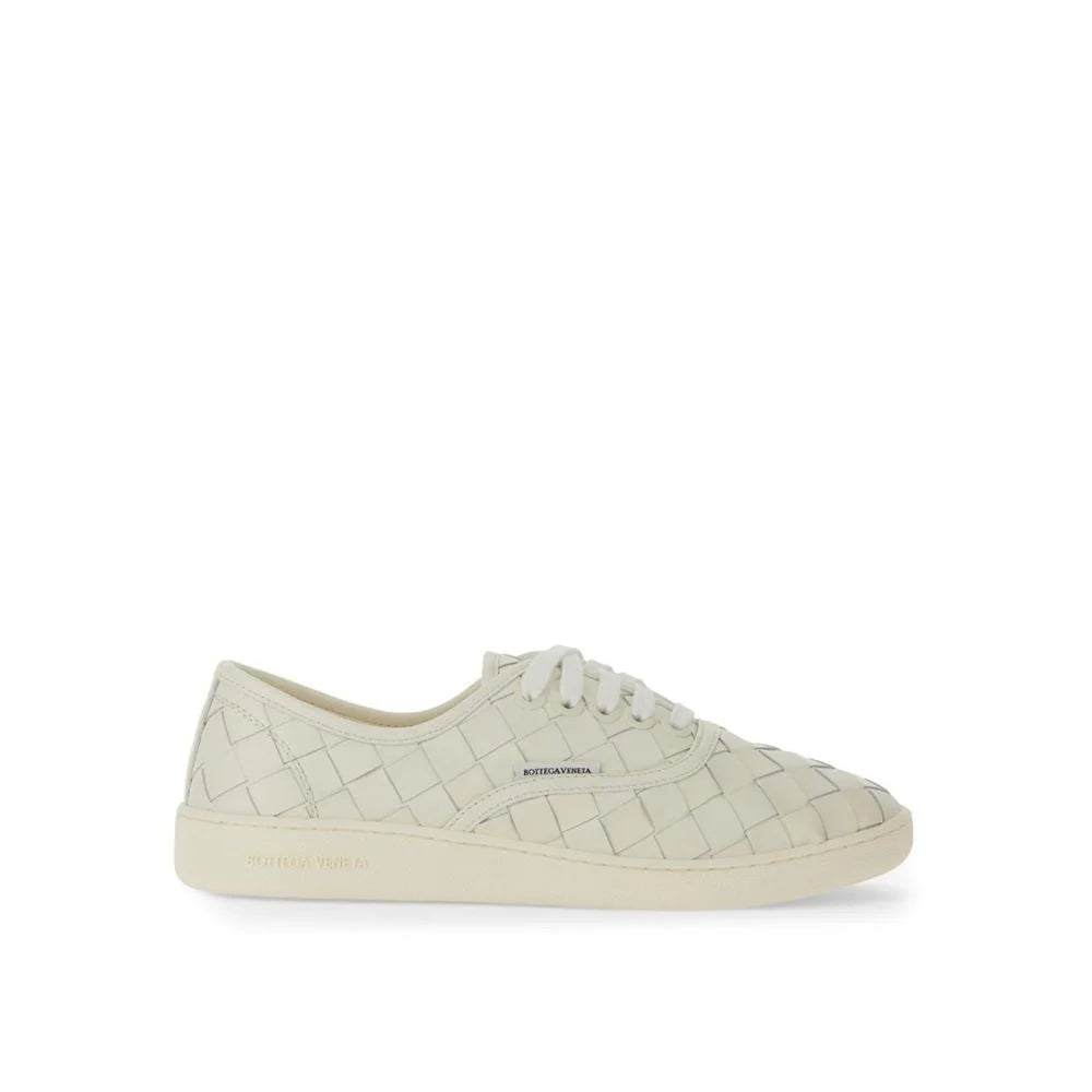 Bottega Veneta Baskets basses en veau blanc - EU39/US6
