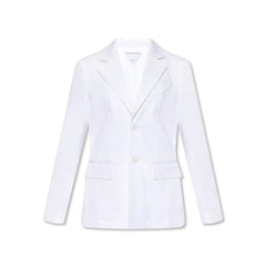 Bottega Veneta Hvit Bomull Blazer - 42
