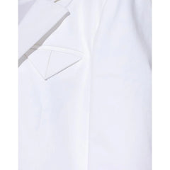 Bottega Veneta Hvit Bomull Blazer - 42