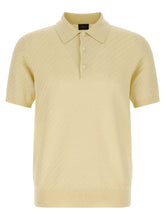 Brioni Bicolor Cotton Polo Shirt