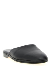 Brioni Black Calfskin Mules - EU37/US7