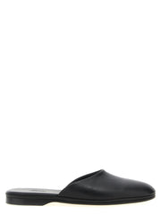 Brioni Black Calfskin Mules - EU37/US7
