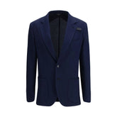 Brioni svart silkeblazer