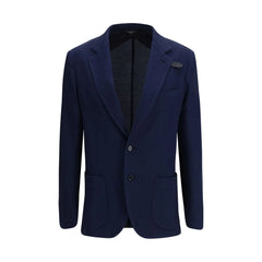 Brioni Black Silk Blazer