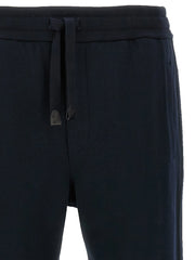 Brioni Blue Cotton Athletic Pants - XL