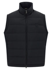 Brioni Blue Polyester Sleeveless Jacket - XL