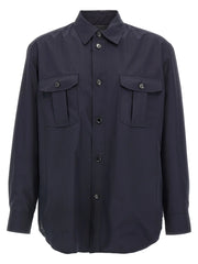 Brioni Blue Silk Jacket