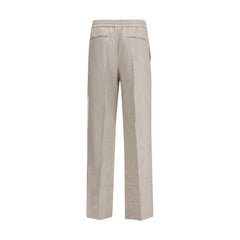 Brioni Gray Linen Casual Pants - IT50 | L