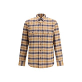 Brioni Multicolor Cotton Pattern Shirt - Shirts