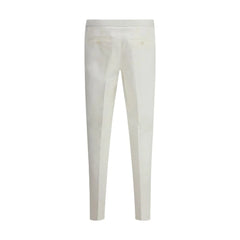 Brioni White Linen Pants