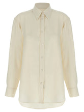 Brioni White Silk Blouse