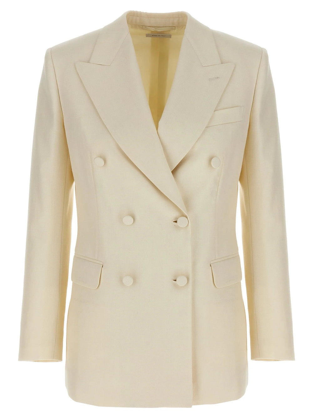 Brioni White Wool Blazer